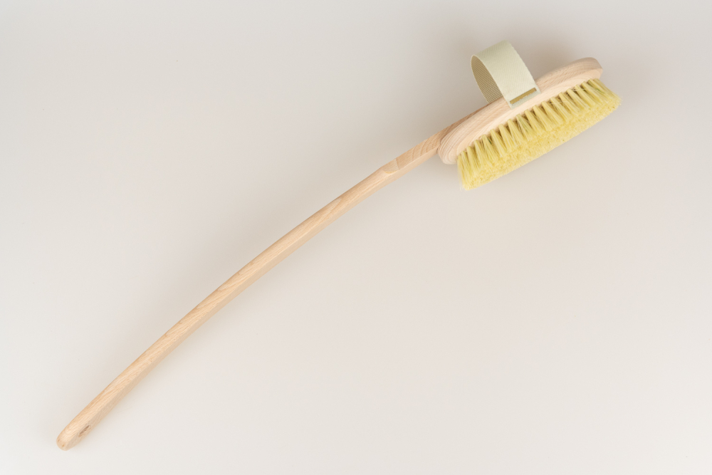 Preview: Badebürste Medium - gebogener Stiel